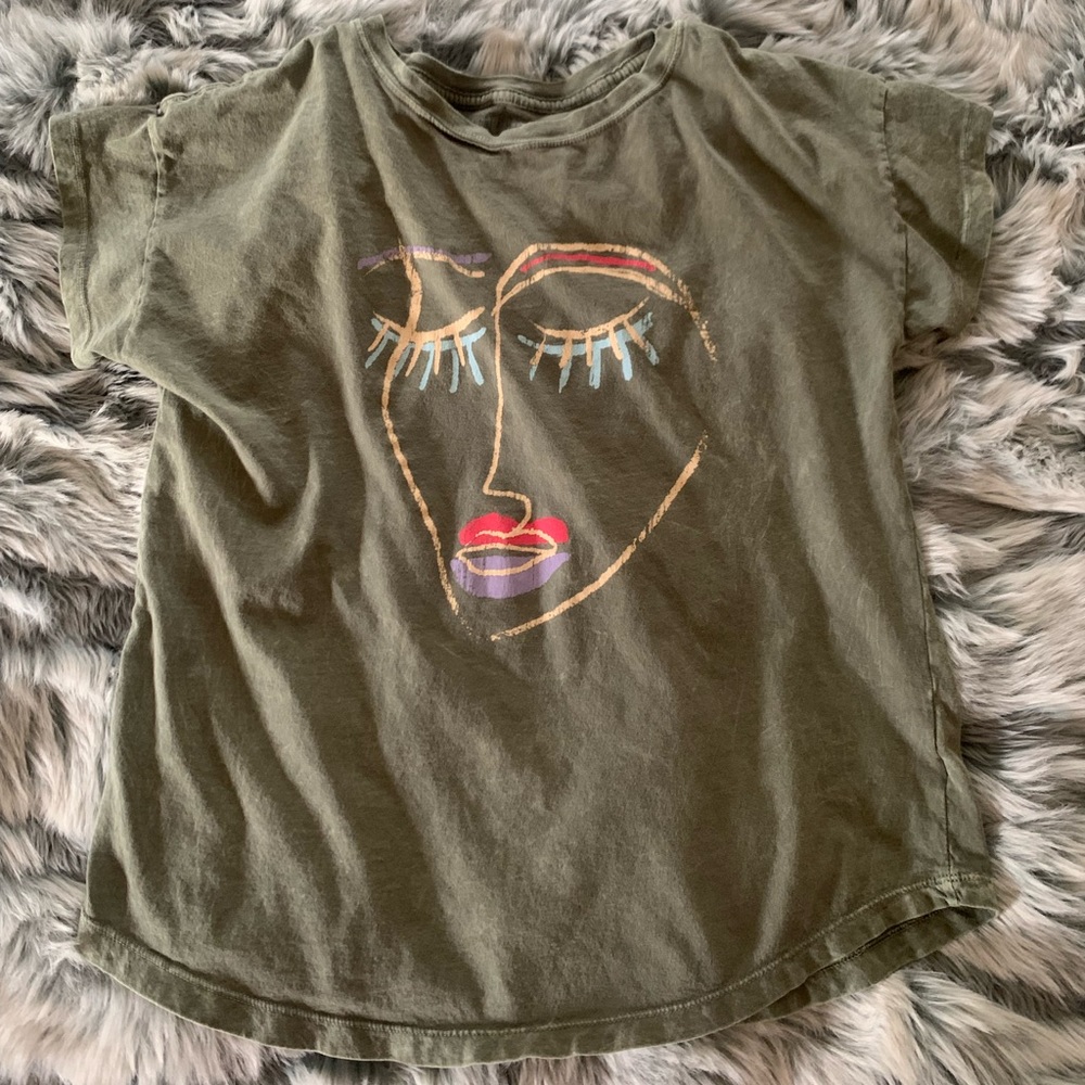 Abstract Face T-shirt